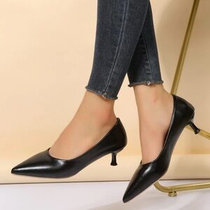 Elegant Black Women's Heels